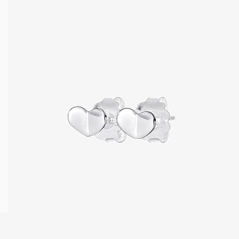 Mi Amor Studs Silver
