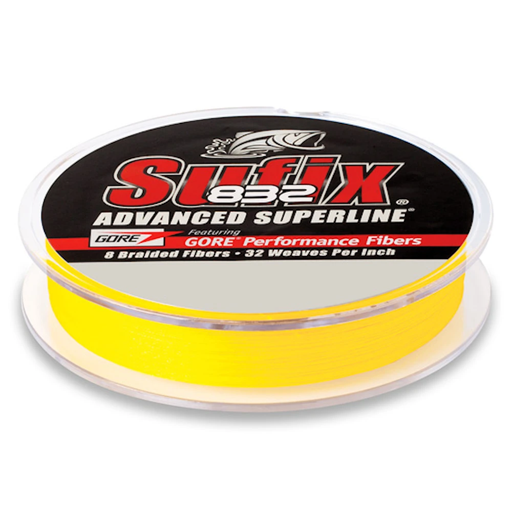 sufix 832 advanced superline yellow 120m