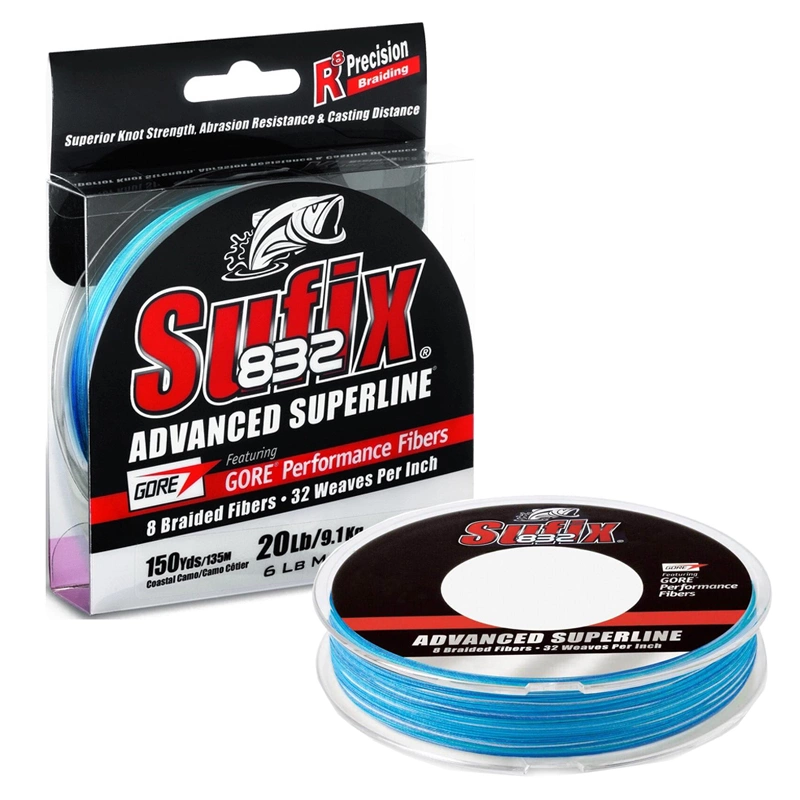 sufix 832 advanced superline costal camo 120m 