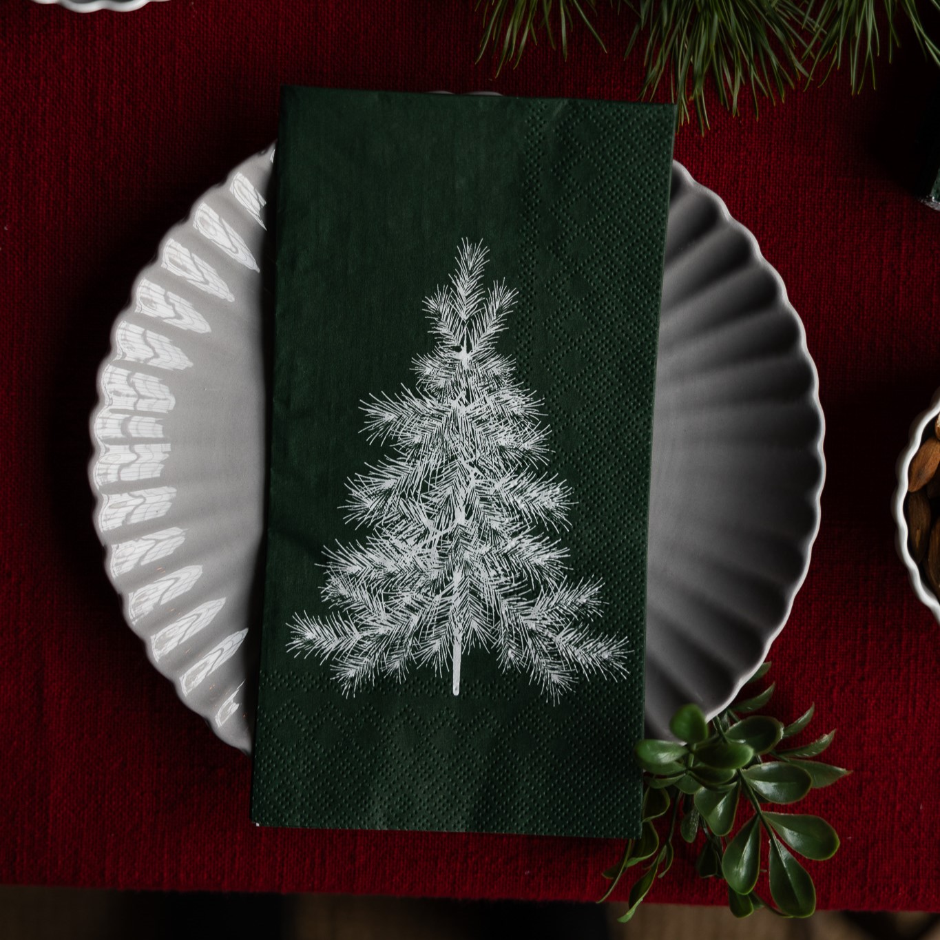 JULGRAN Servett 16-pack - Grön