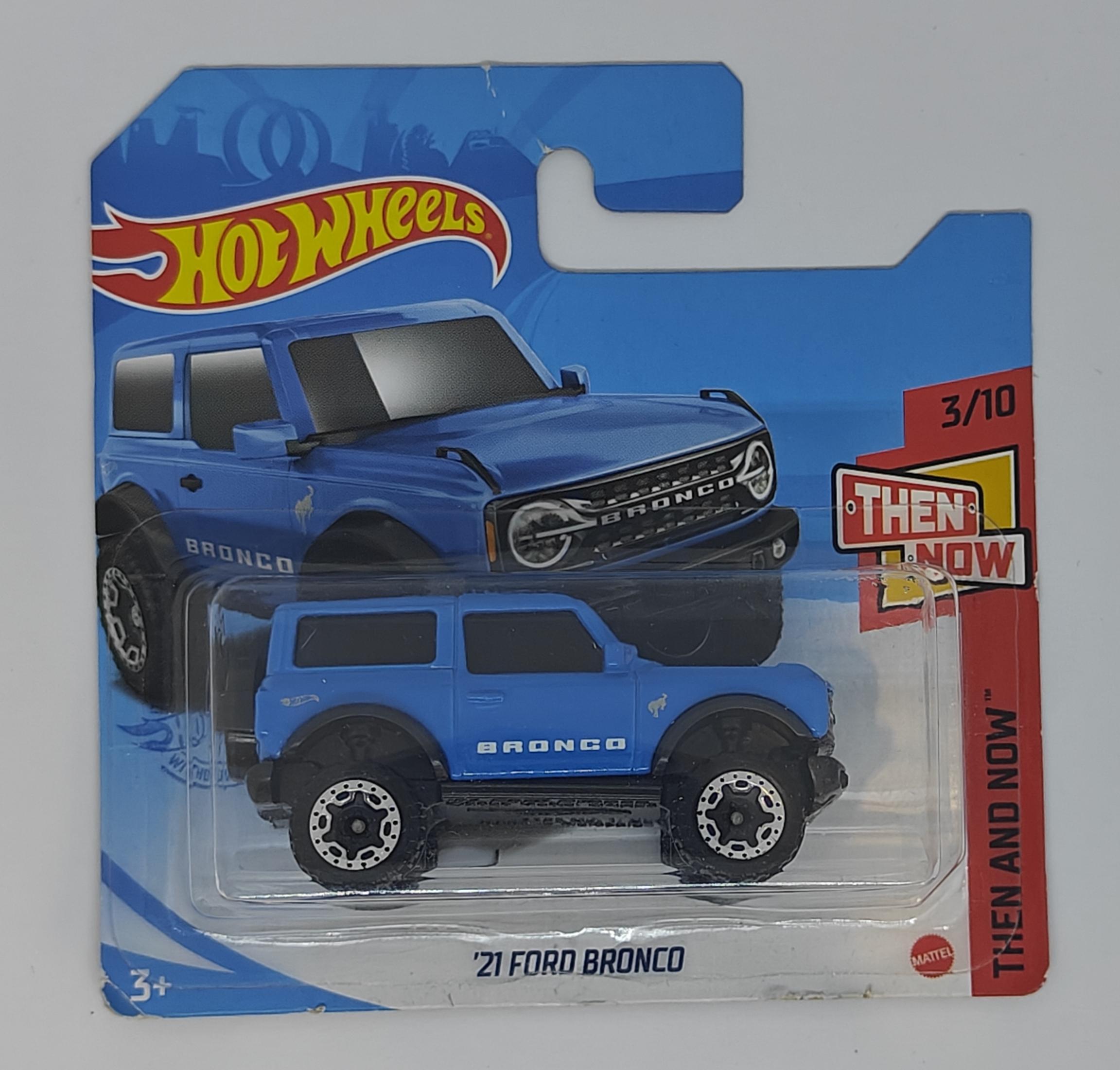Hot Wheels Ford Bronco 2021 Gris - Série Hot Trucks 20/250 - Modèle Réduit 1:64