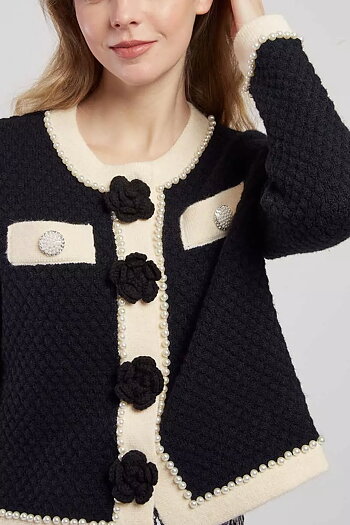 Derhy  - Danaelle Knitted Cardigan Black