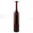 Oiva Toikka (1990s) Limited Red Bottle Vase 36 cm