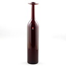 Oiva Toikka (1990s) Limited Red Bottle Vase 36 cm