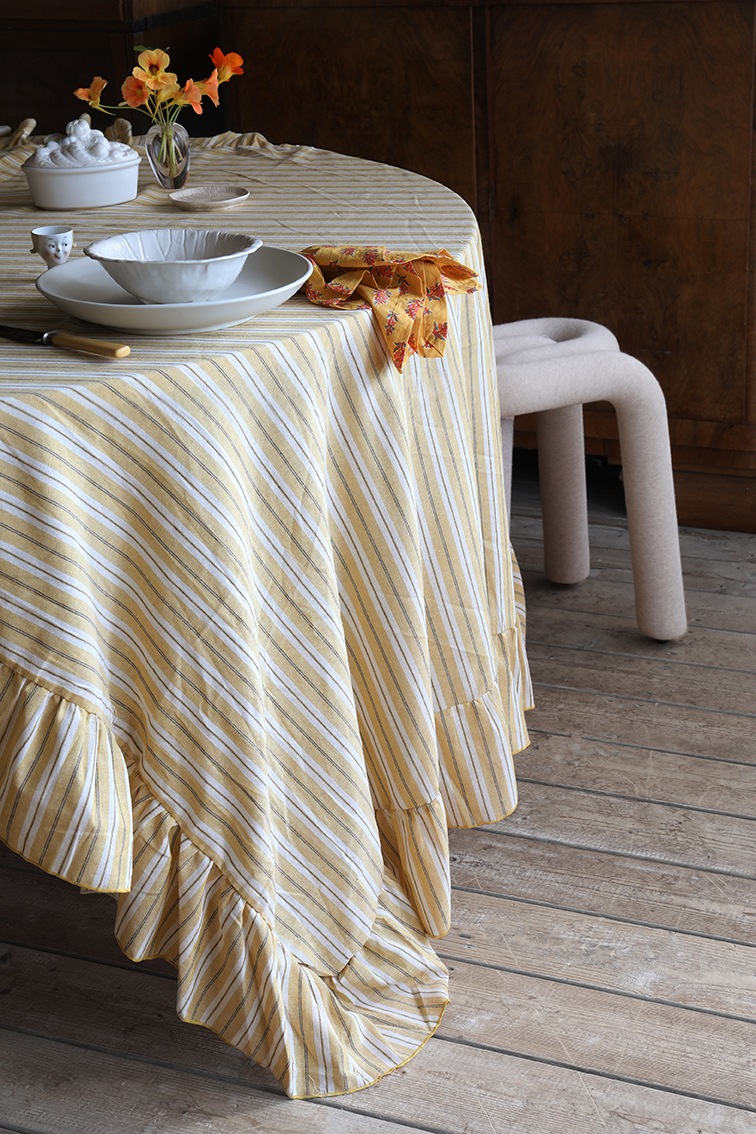 Duk Volang Stripe Gul