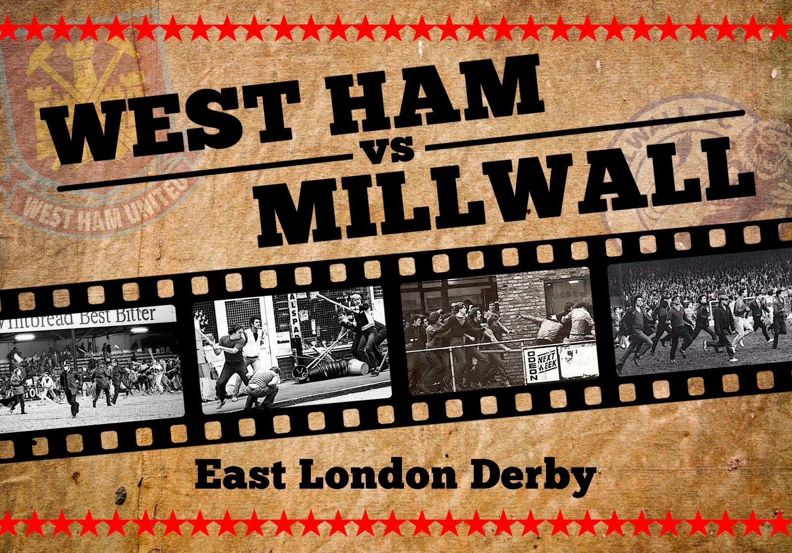 West Ham vs Millwall - East London Derby - Bok
