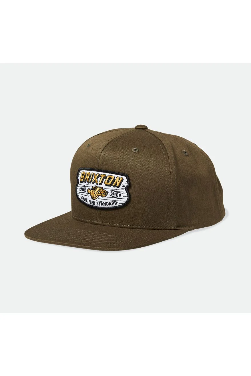 Brixton keps clayburn olivgrön 