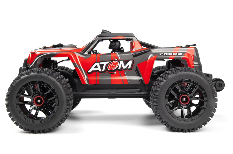 Maverick RC MV150566 Atom AT1 1/18 4WD Electric Truck - Red - 2
