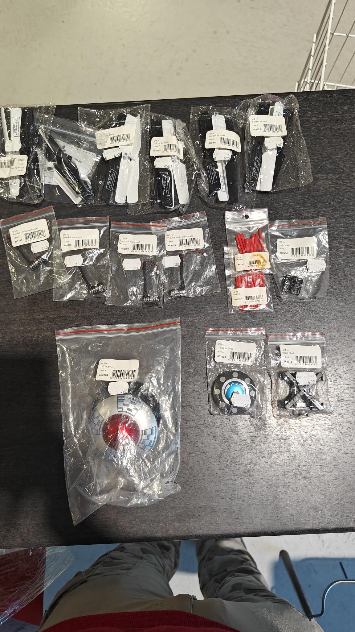 Udi RC Mixed parts