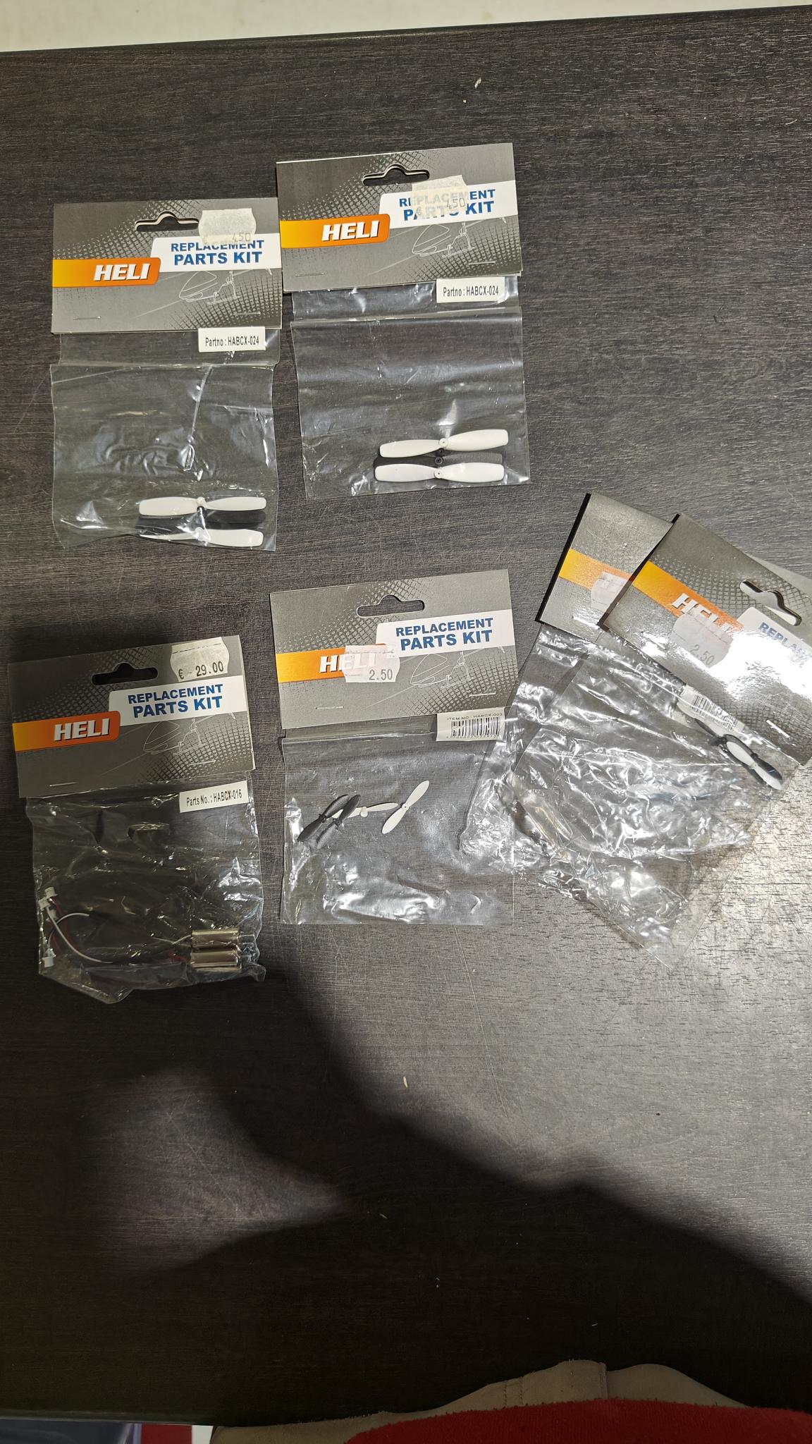 Habrok Heli Mixed parts