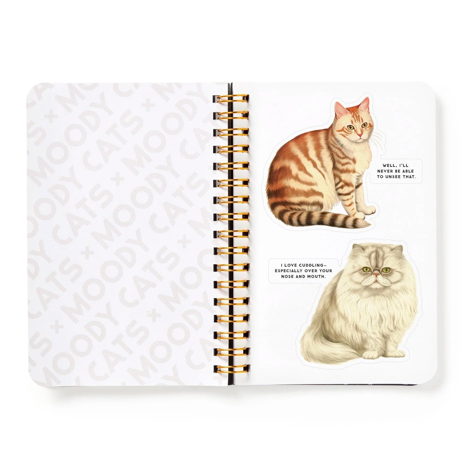 Moody Cats, Sticker Book - 3