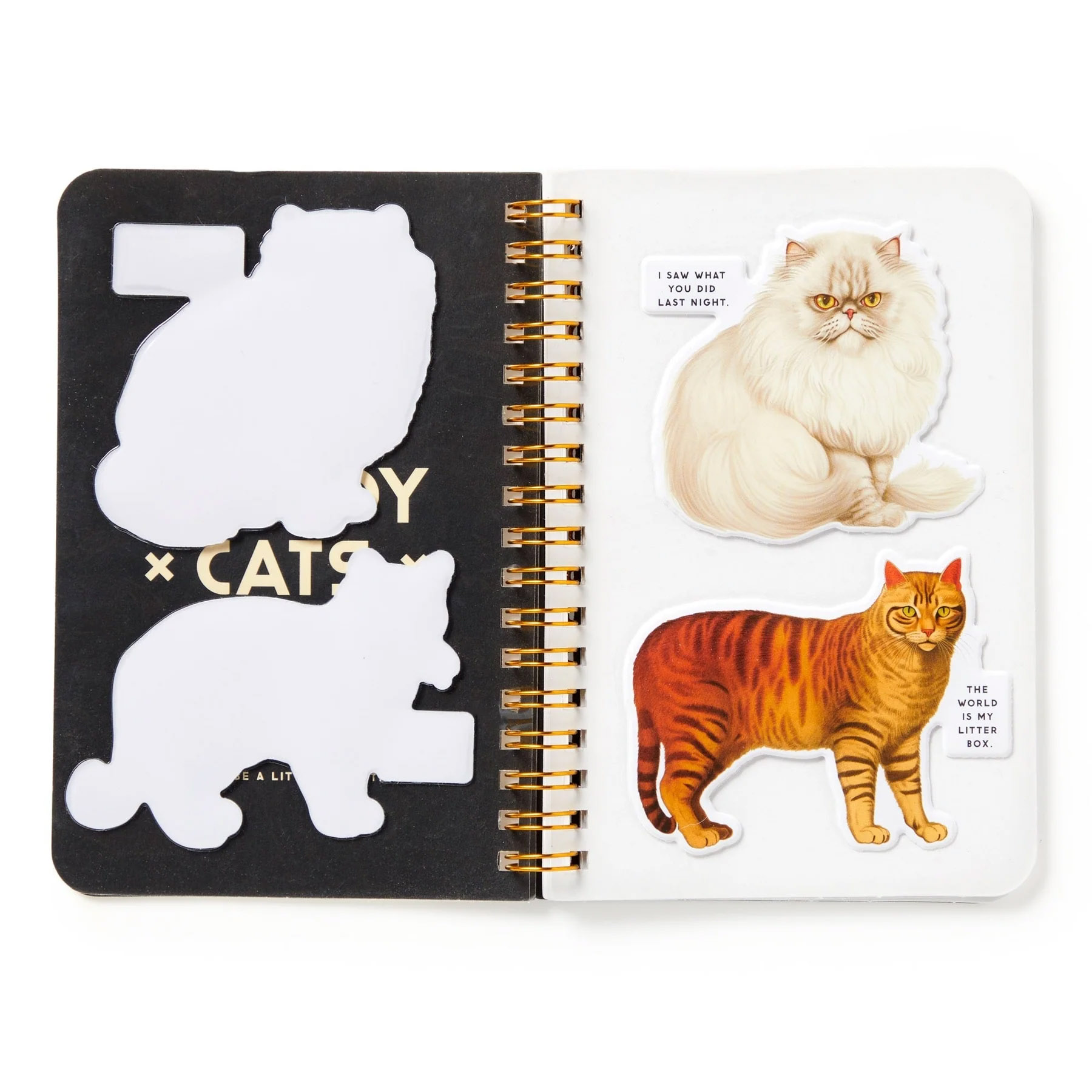 Moody Cats, Sticker Book - 4