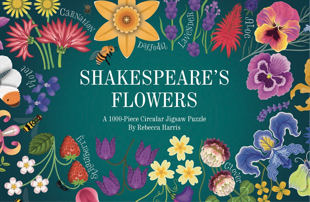 Shakespeare’s Flowers, 1000 Piece Puzzle - 3