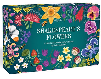 Shakespeare’s Flowers, 1000 Piece Puzzle