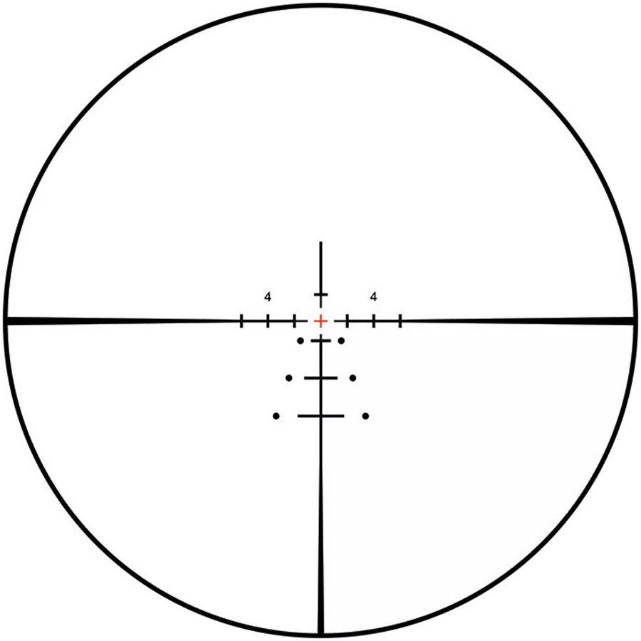 Burris Four Xe 6-24x56 Riktm. Ballistic E3 Belyst - 3