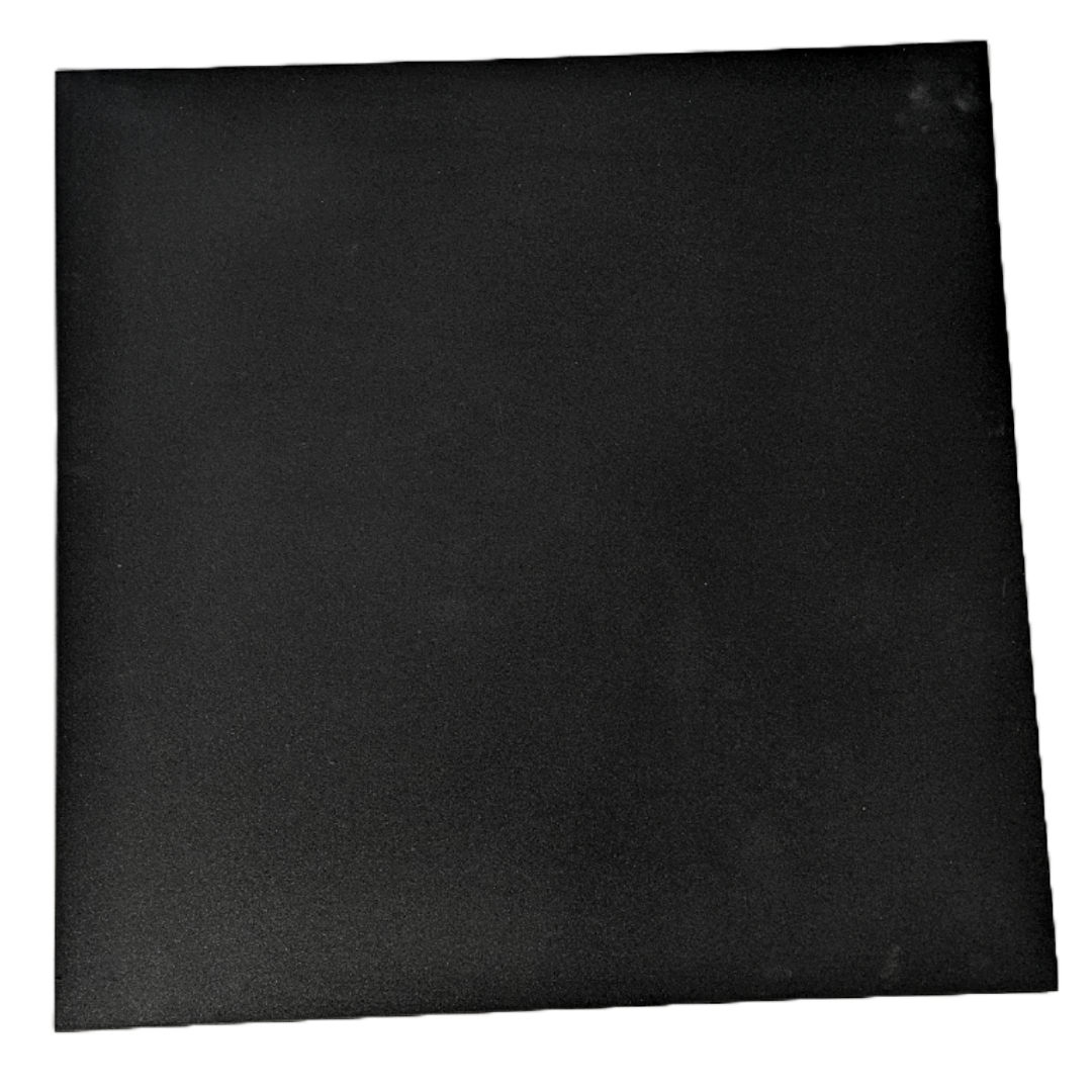 Gymgolv 20 mm 100x100 cm Svart - 3