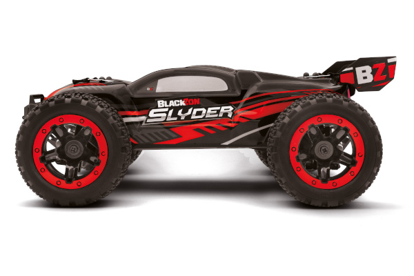 Blackzon 540096 Slyder ST 1/16 4WD Electric Stadium Truck - Red - 2