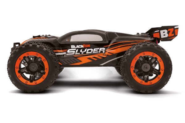 Blackzon 540097 Slyder ST 1/16 4WD Electric Stadium Truck - Orange - 2