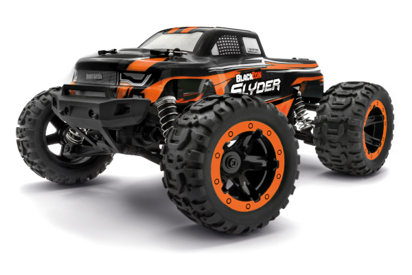 Blackzon 540099 Slyder MT 1/16 4WD Electric Monster Truck - Orange
