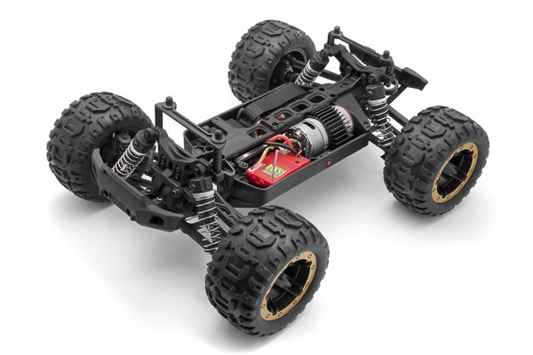Blackzon 540101 Slyder MT 1/16 4WD Electric Monster Truck - Gold - 5
