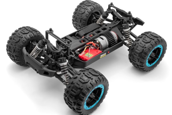 Blackzon 540104 Slyder MT 1/16 4WD Electric Monster Truck - Blue - 5