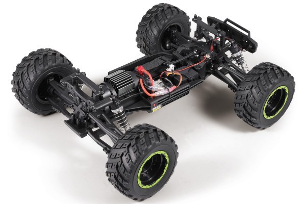Blackzon 540110 Smyter MT 1/12 4WD Electric Monster Truck - Green - 5