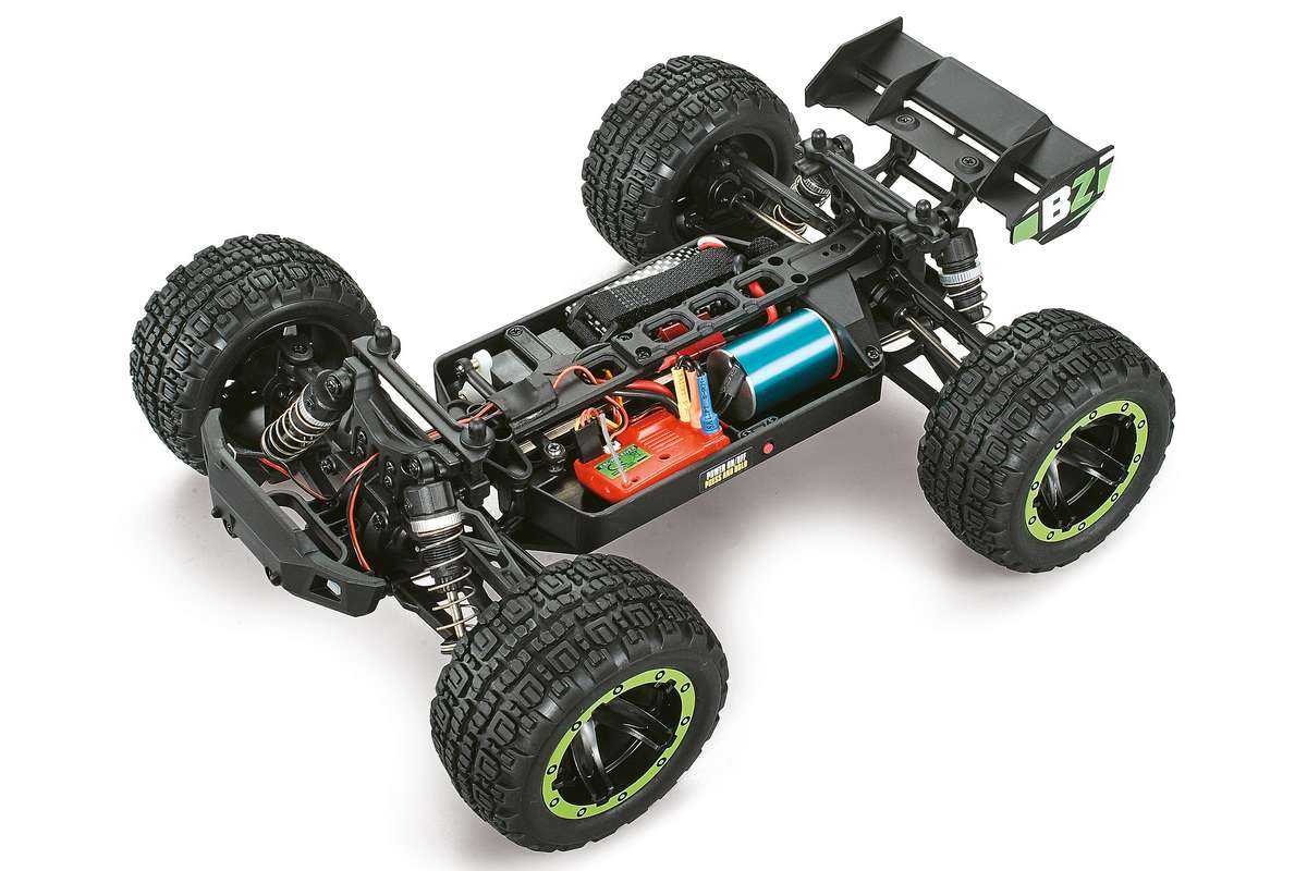 Blackzon 540202 Slyder ST Turbo 1/16 4WD 2S Brushless - Green - 4