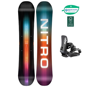 Nitro Snowboard Set - Future Team 151 + Talent M