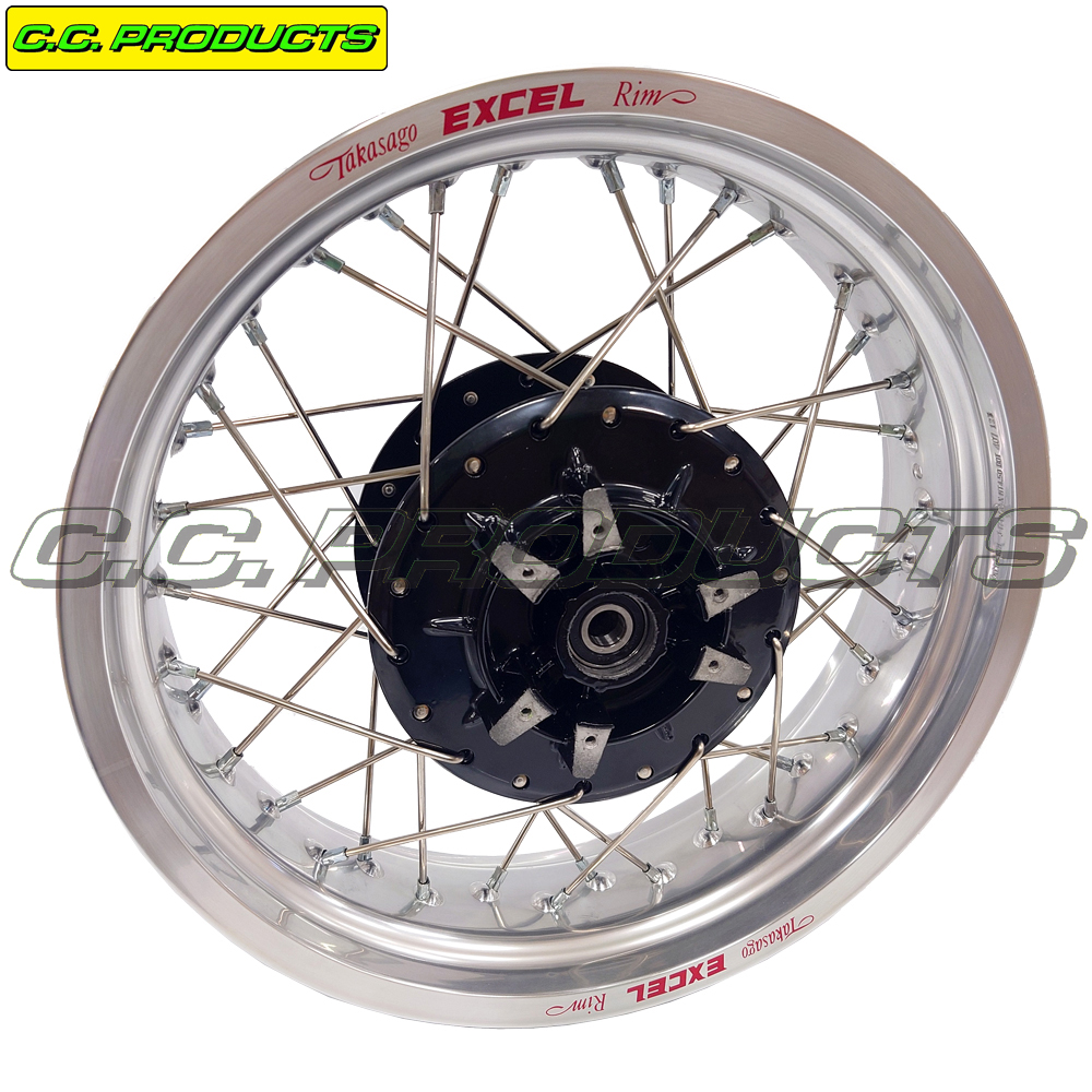 Spoke Set Yamaha XT 600 Z Tenere 18-inch 88-90 Rear wheel - 3