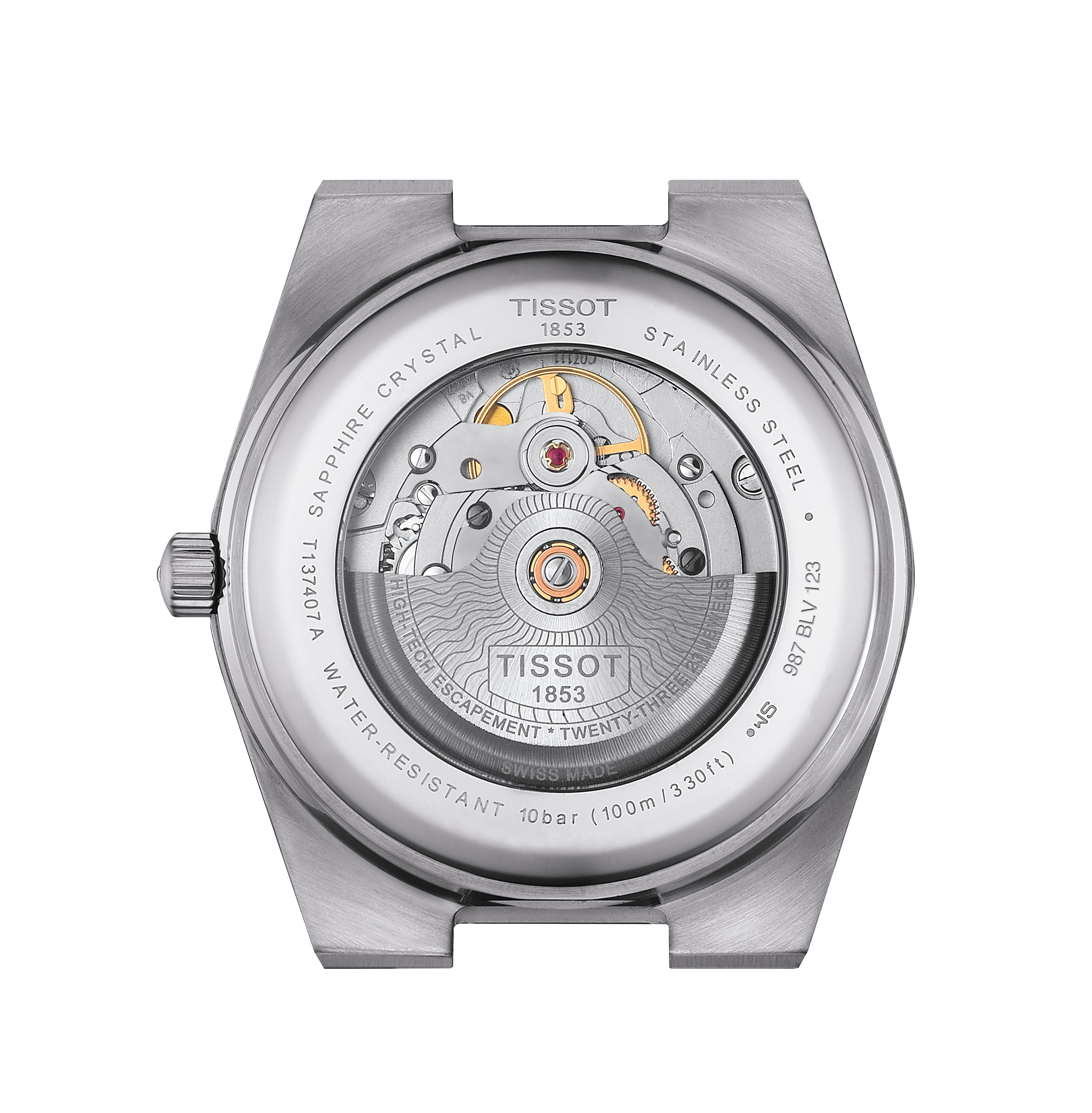 T137.407.11.351.01 Tissot PRX 40 Powermatic 80 shade blå