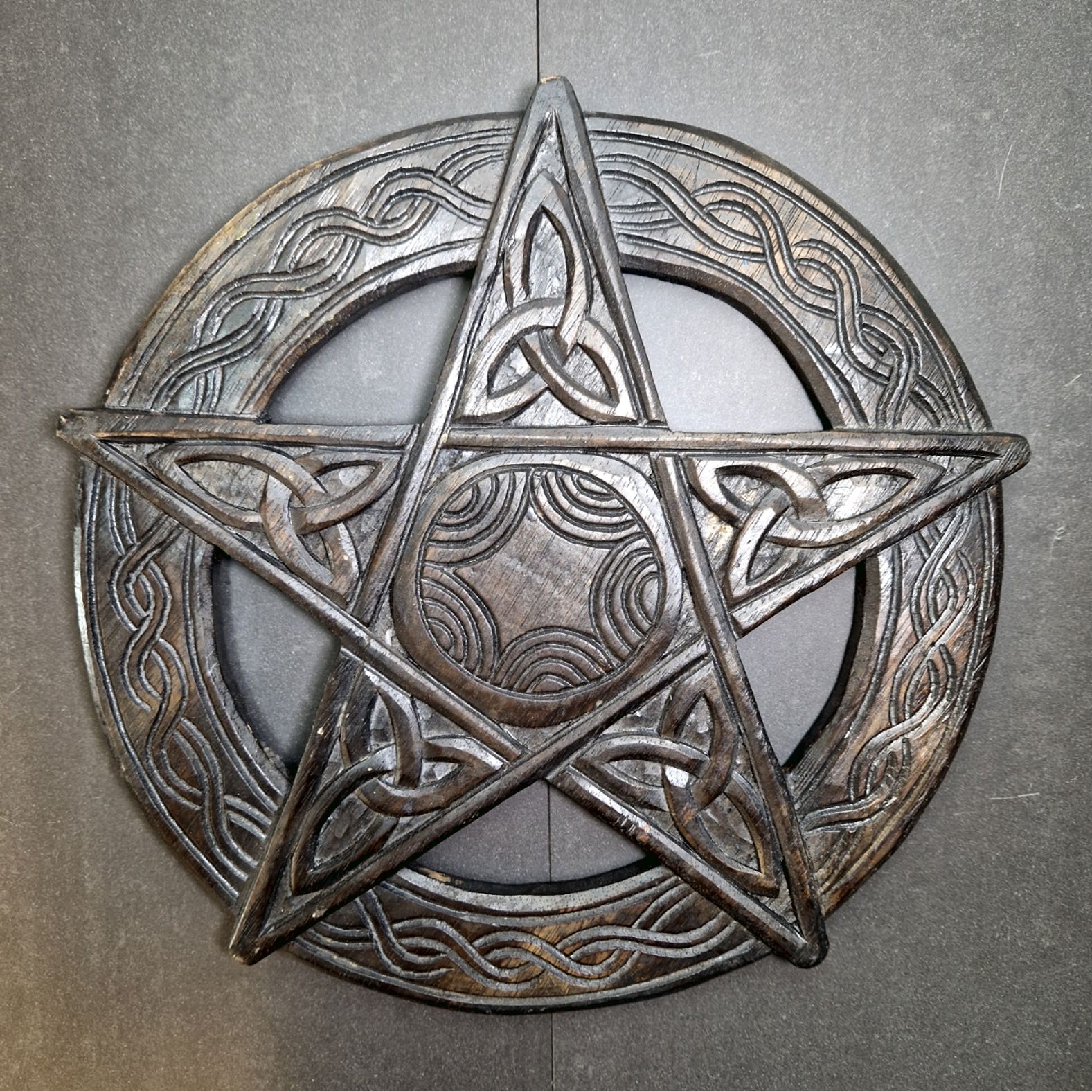 Keltisk Pentagram   - Väggdekoration  - 4