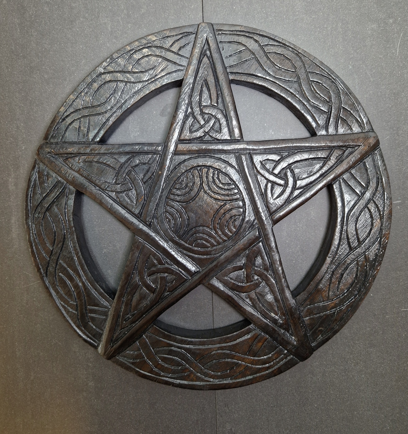 Keltisk Pentagram   - Väggdekoration  - 3