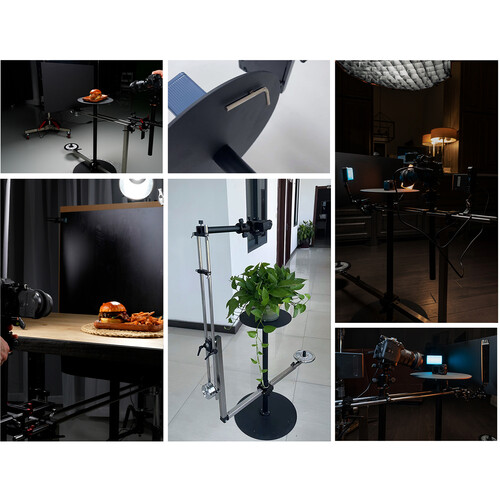 Digitalfoto 360°Camera Rig Video Rotating Platform 2 Axis+Dolly - 7