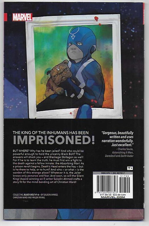 Black Bolt: Volume 1 Hard Time TP NM Ahmed Ward