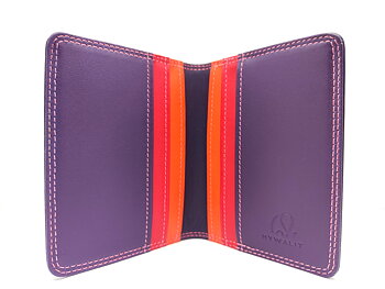 Small Wallet  Purple Multi Mywalit Stockholm Old Town 