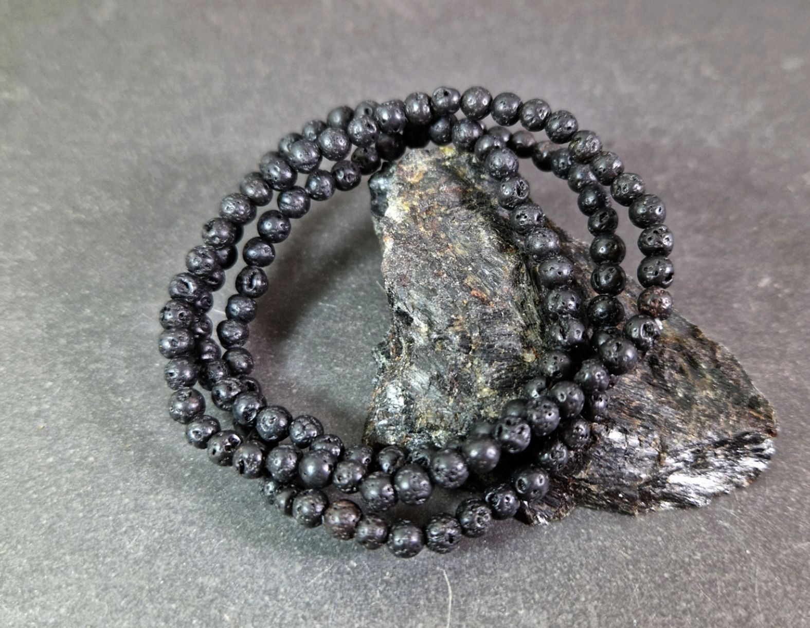 Lava Armband  - 5 mm Pärlor