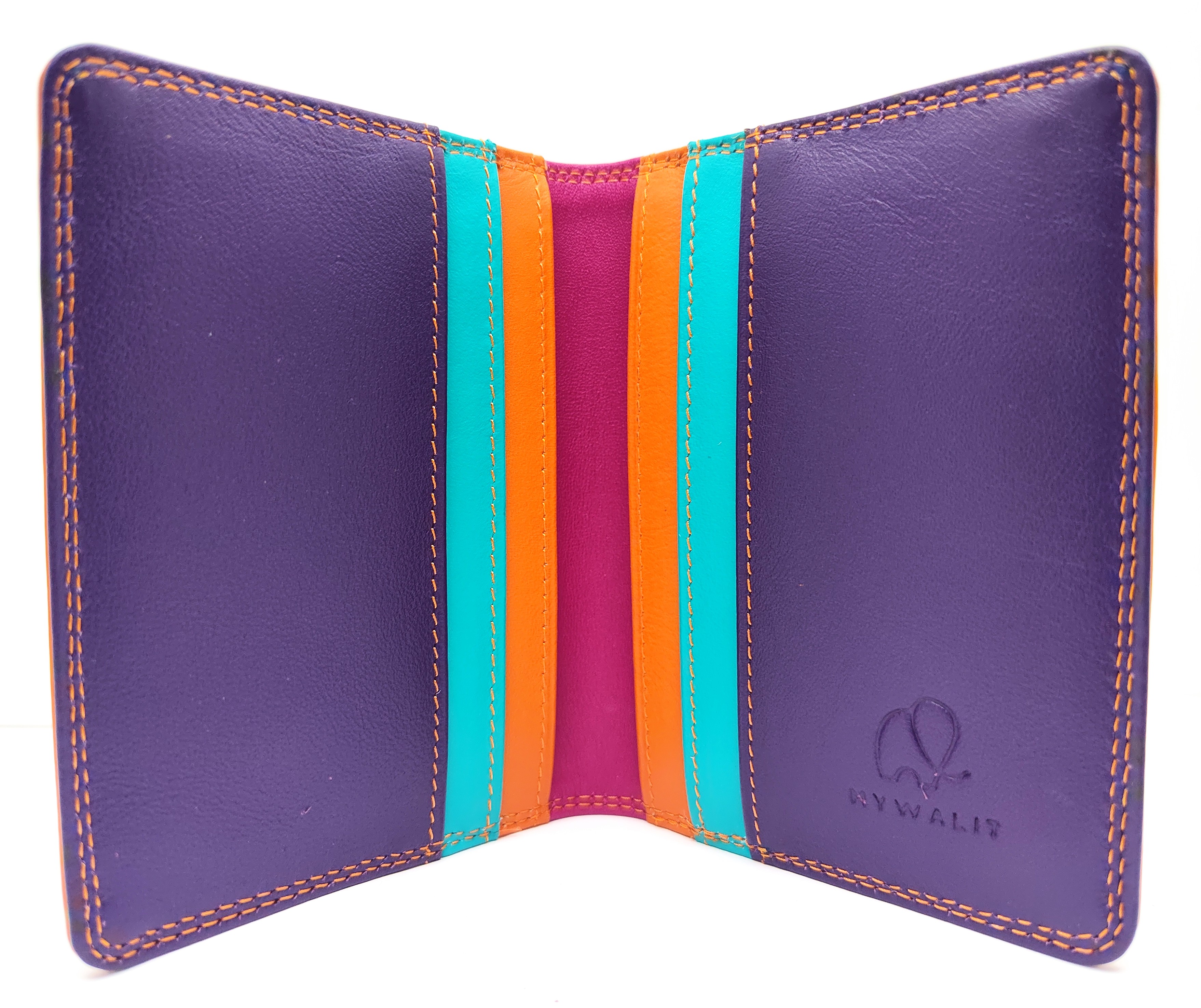 Small Wallet  Orange Multi Mywalit Stockholm Old Town 