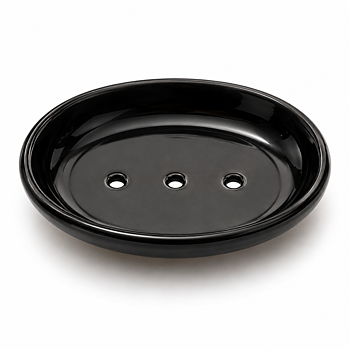 Soap dish Provence Oval Black