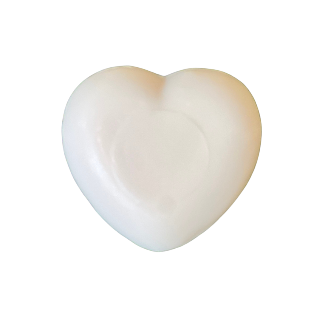 Hjärta 40 g vit
