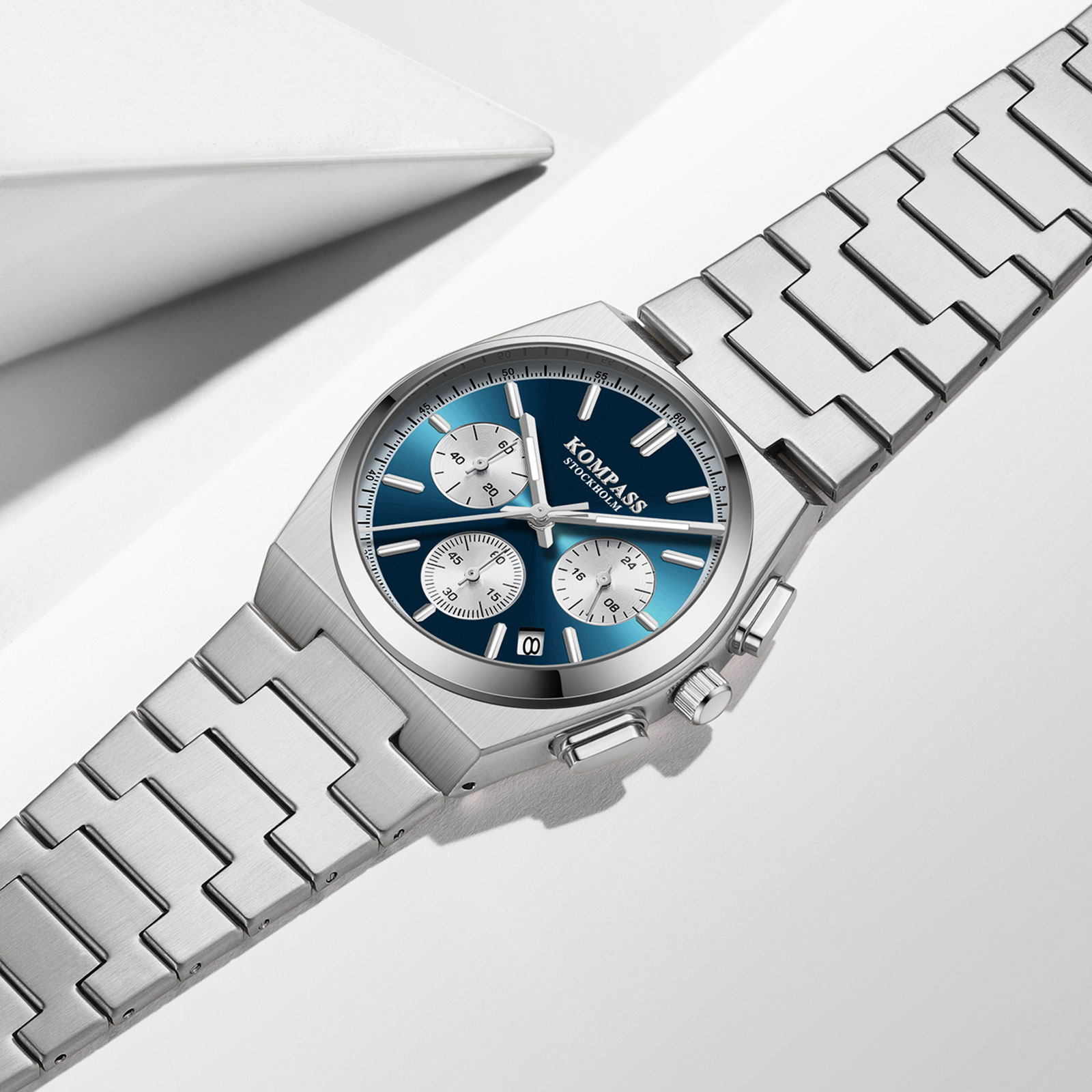 Kompass ChronoMaster Silver Blue - 5