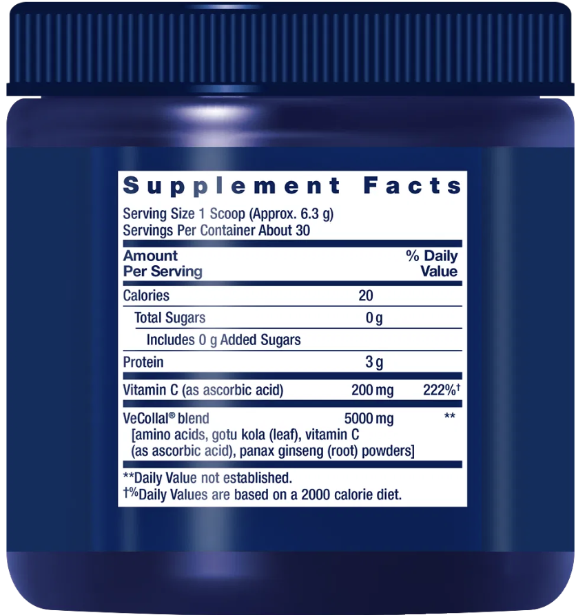 Life Extension Vegan Pro Collagen – Veganskt Kollagenpulver - 2