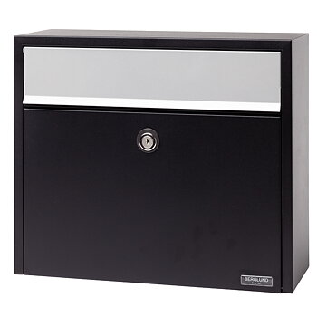 Postlåda SL93 Svart Låsbar Berglund