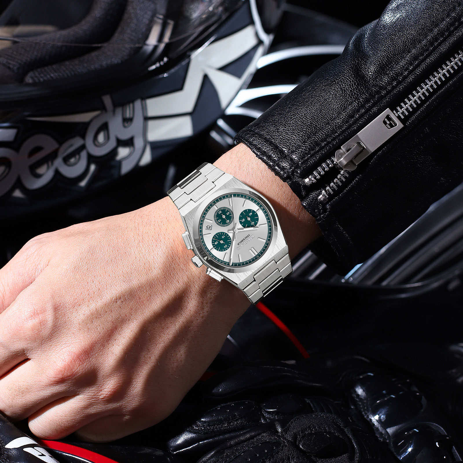 Kompass ChronoMaster Silver Teal - 6