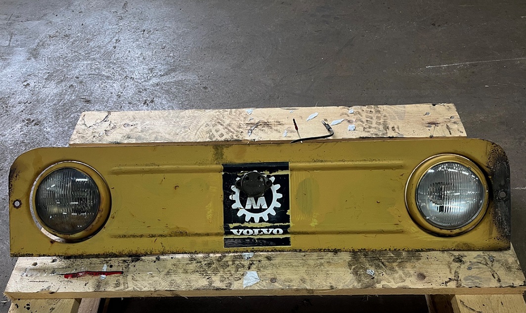 Sheet metal for work lights