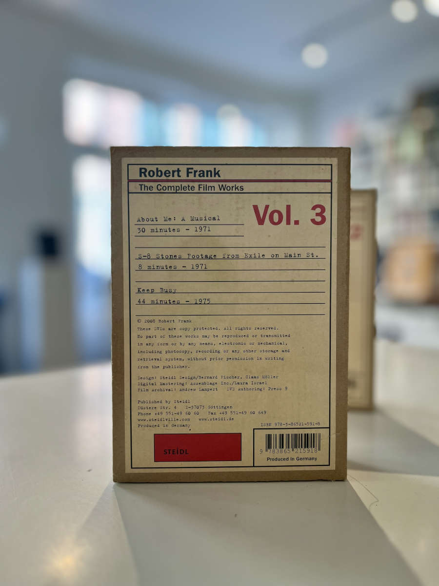 Robert Frank: The Complete Film Works: Volume 3 - Konst/ig Books