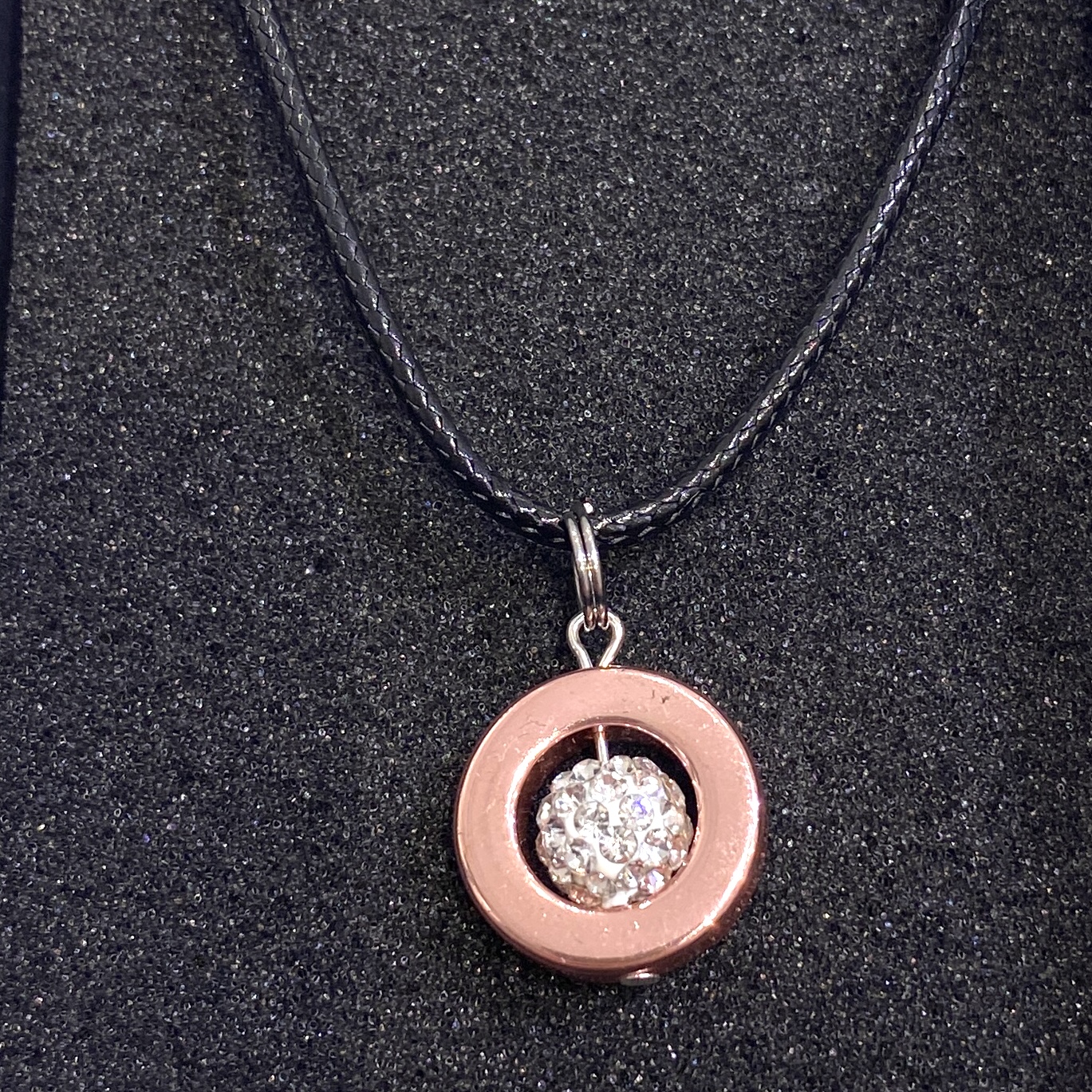 Necklace Selma Rosè Hematite crystal - 3