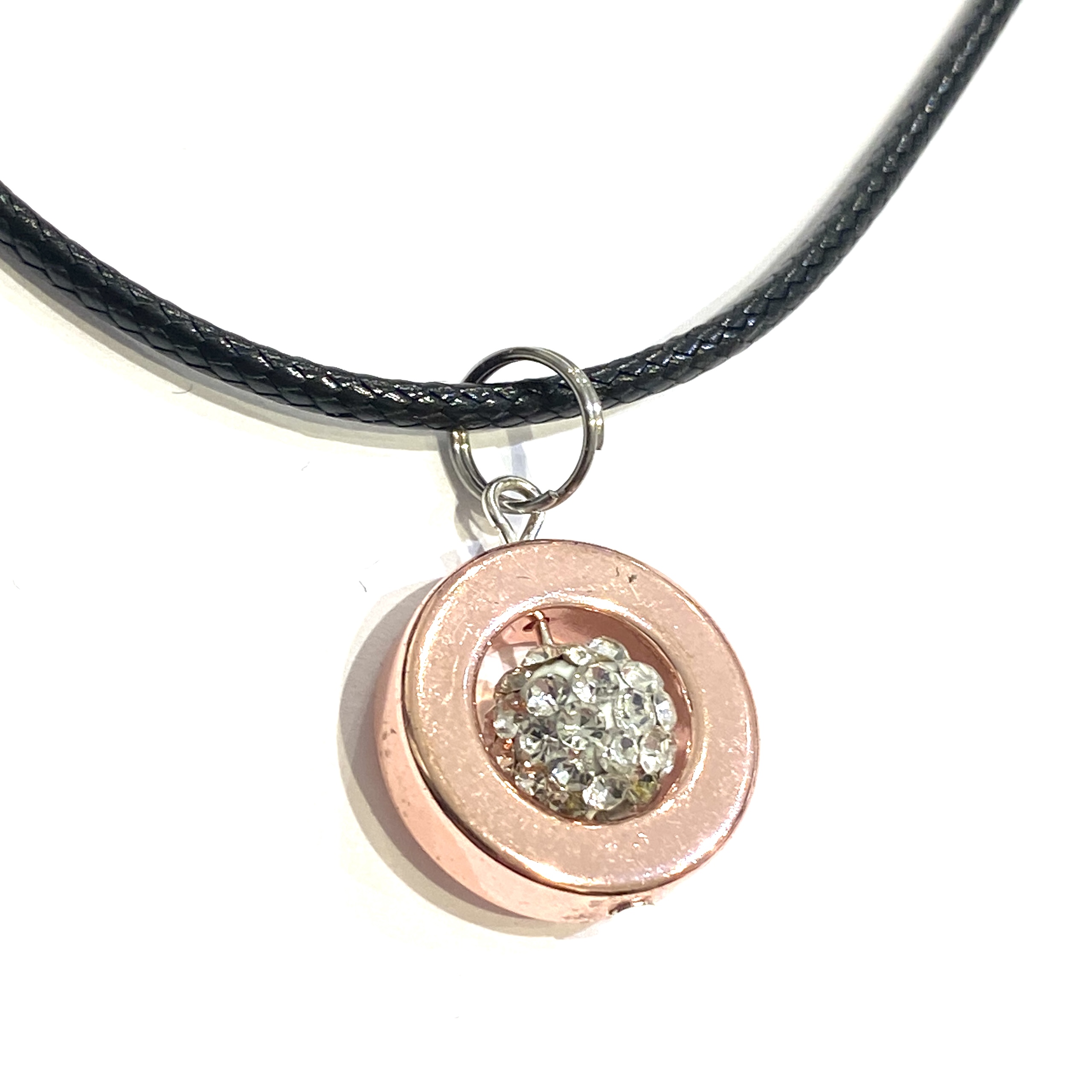 Necklace Selma Rosè Hematite crystal - 2