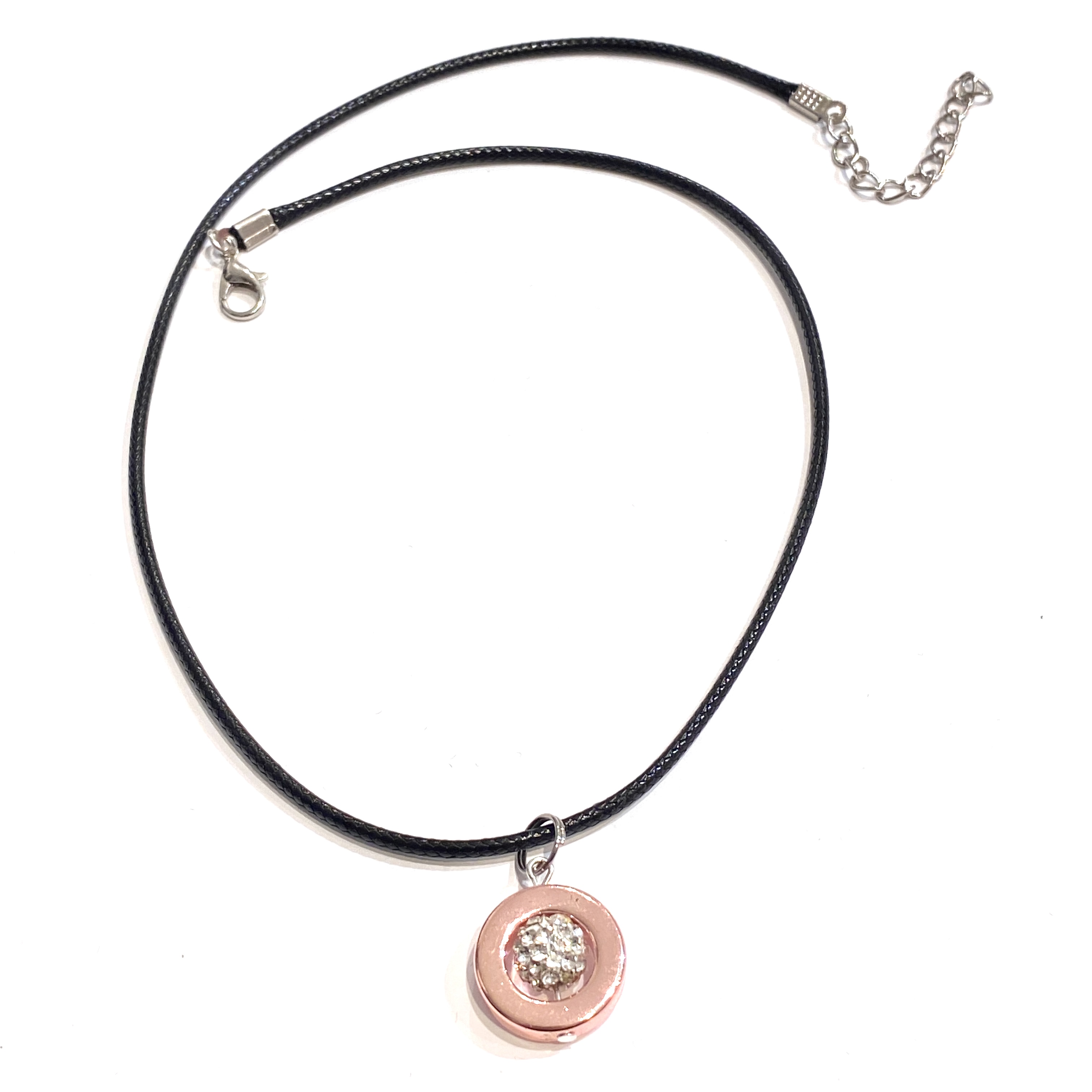 Necklace Selma Rosè Hematite crystal