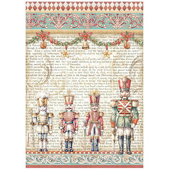 A4 Rice paper packed - The Nutcracker soldiers 