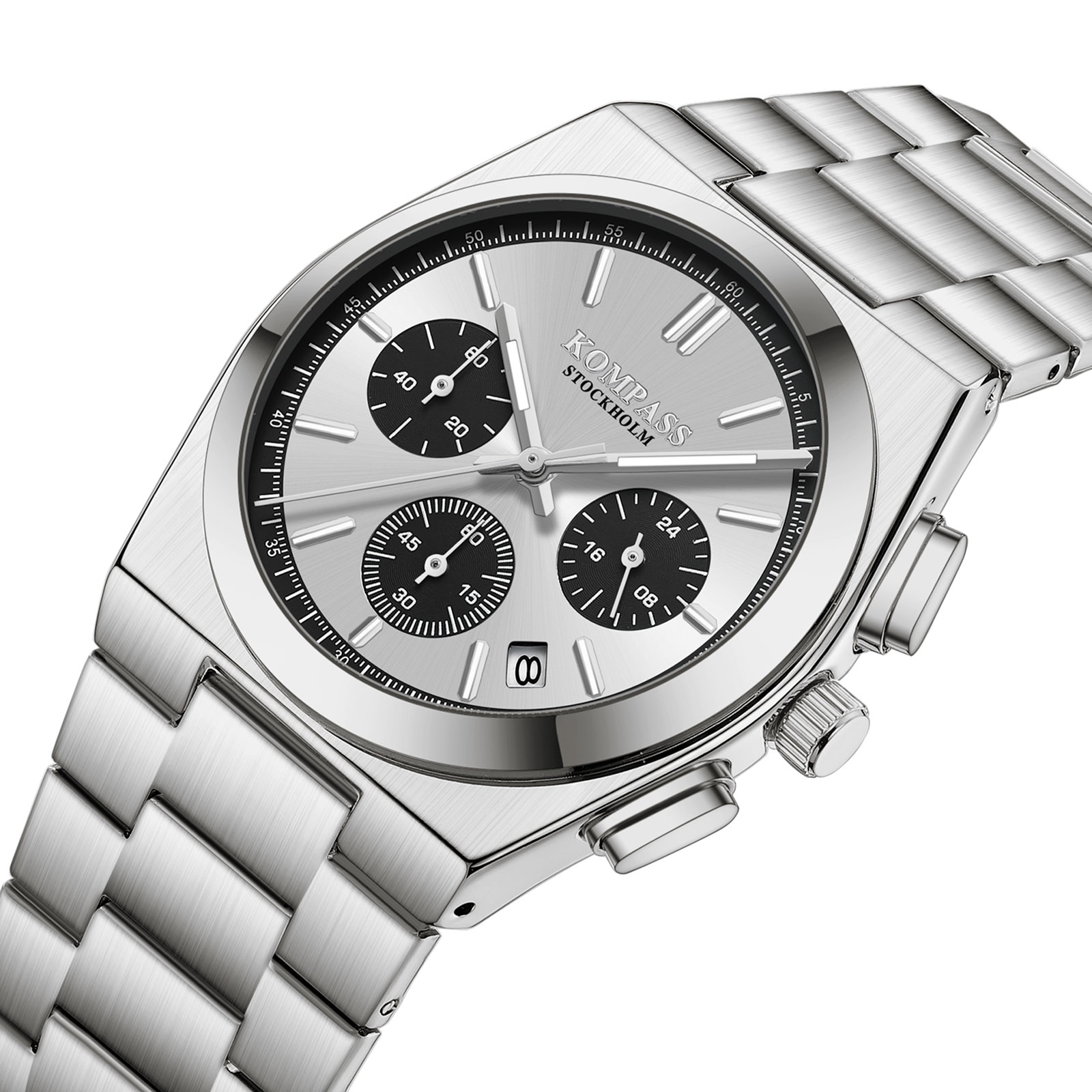 Kompass ChronoMaster Silver Black - 2